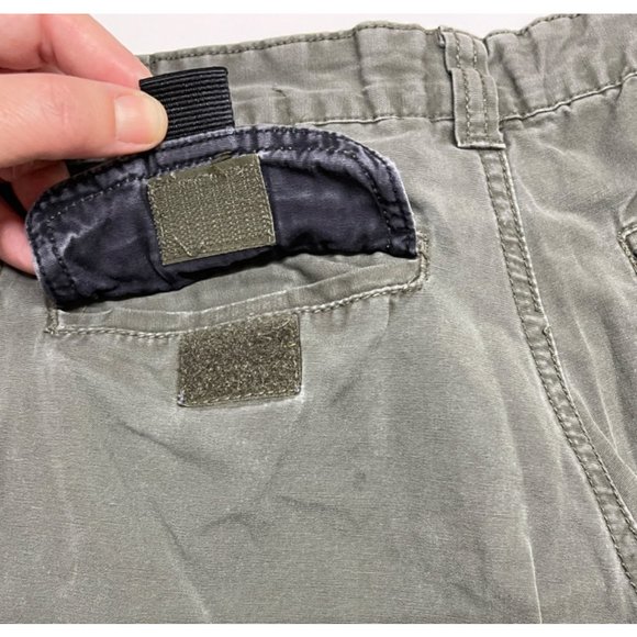 PLUGG boy cargo shorts green solid size 8 - Picture 11 of 12